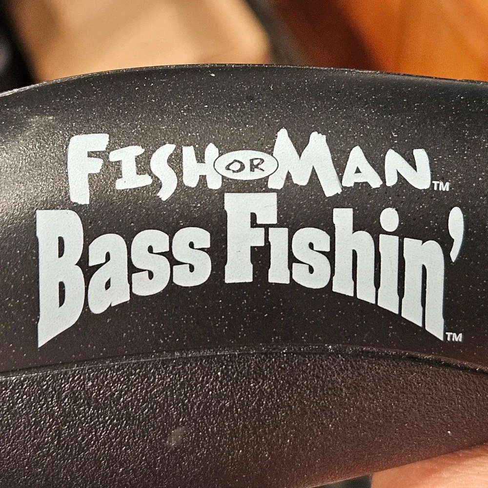 Radica Fish or Man Bass Fishin Handheld Electronic Game Tested Vintage 1998 7501